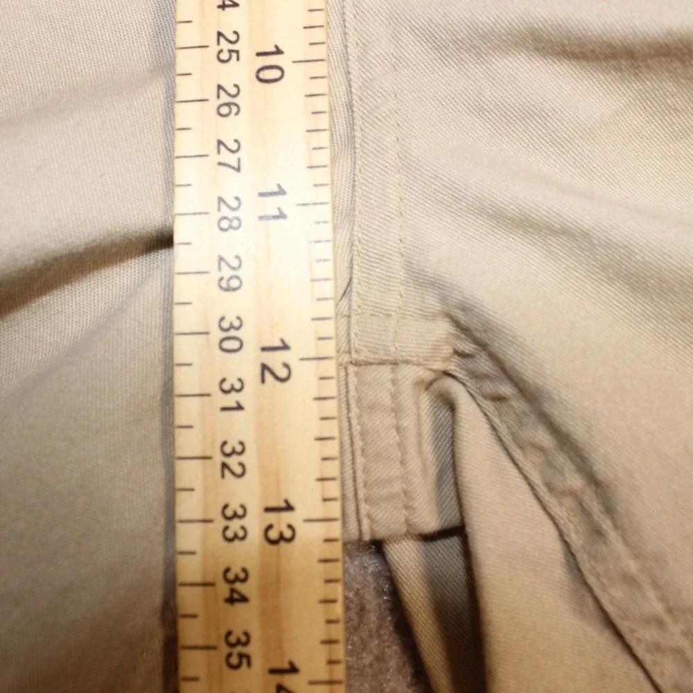 Old Navy Boys 20 Plus Khaki Chino Shorts Built-In Flex Tan Flat Front Chinos